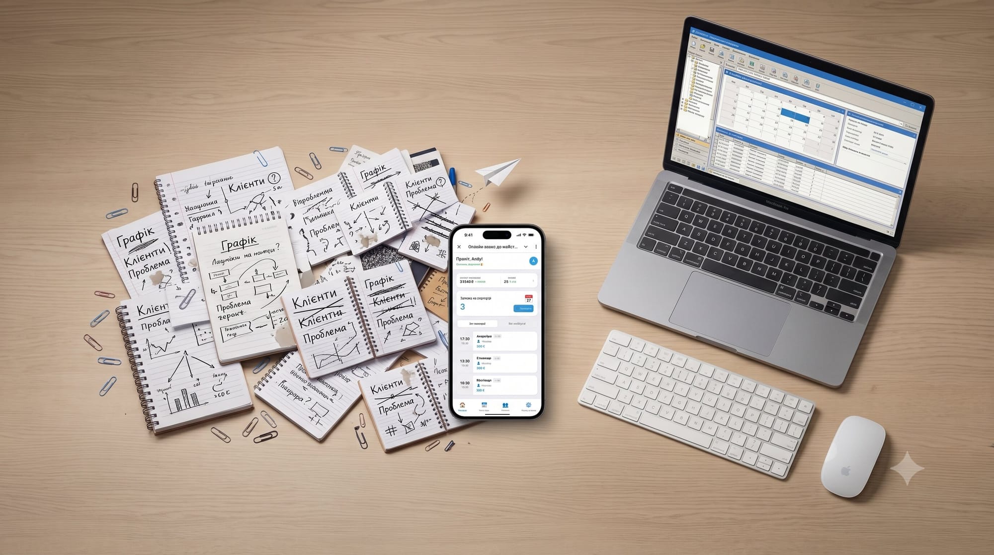 Блокнот, Excel або Altegio: чому майстри масово переходять на Telegram Mini Apps